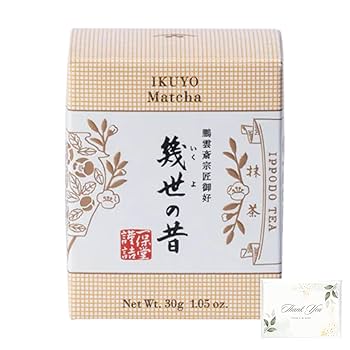 Amazon | 一 保堂 茶舗 幾世の昔（いくよのむかし）30g 抹茶